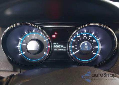 2013 Hyundai Sonata Gls из США, поврежденный, VIN 5NPEB4AC8DH608857